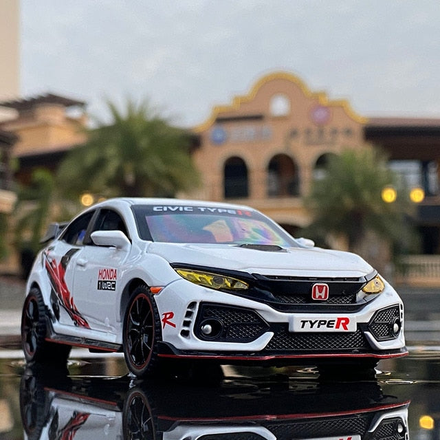 Honda Civic Type R FK8 Alloy Model Car 1:32