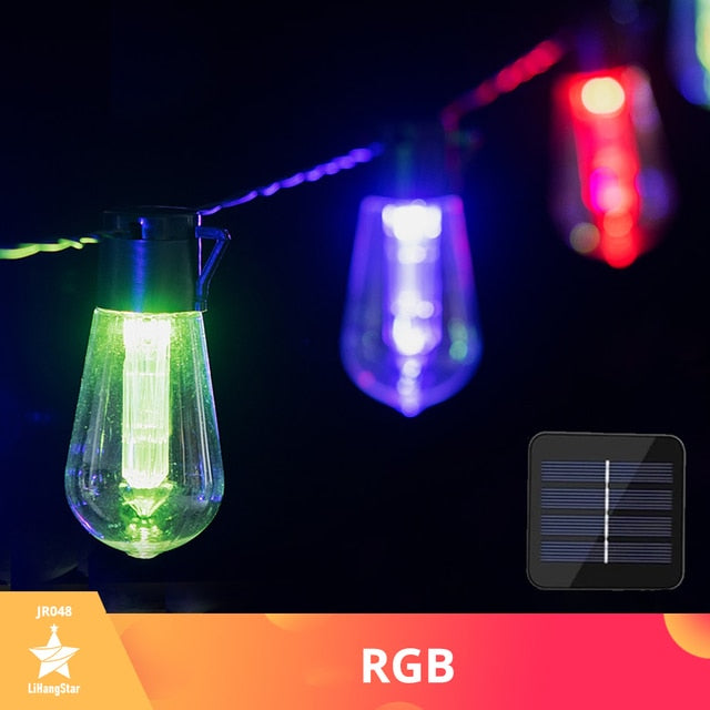 LED Solar String Lights