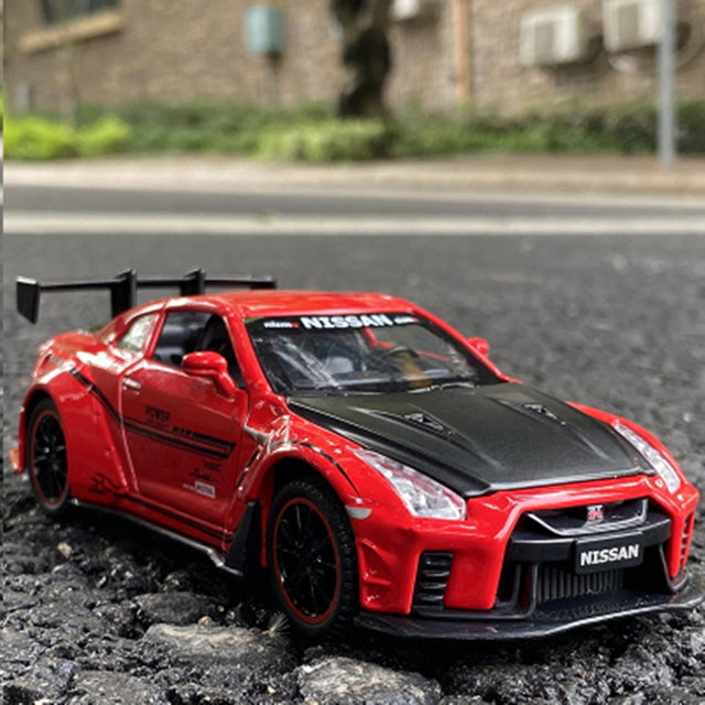 NISSAN GTR Auto-Metallspielzeug