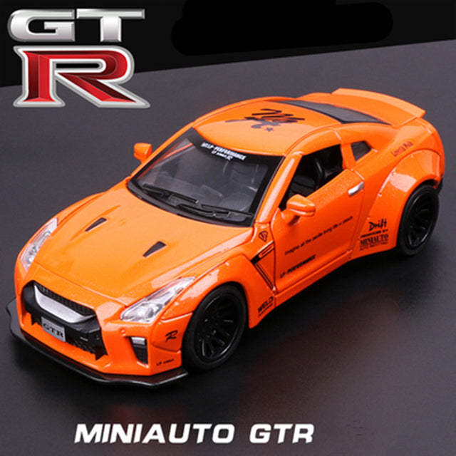 NISSAN GTR Auto-Metallspielzeug