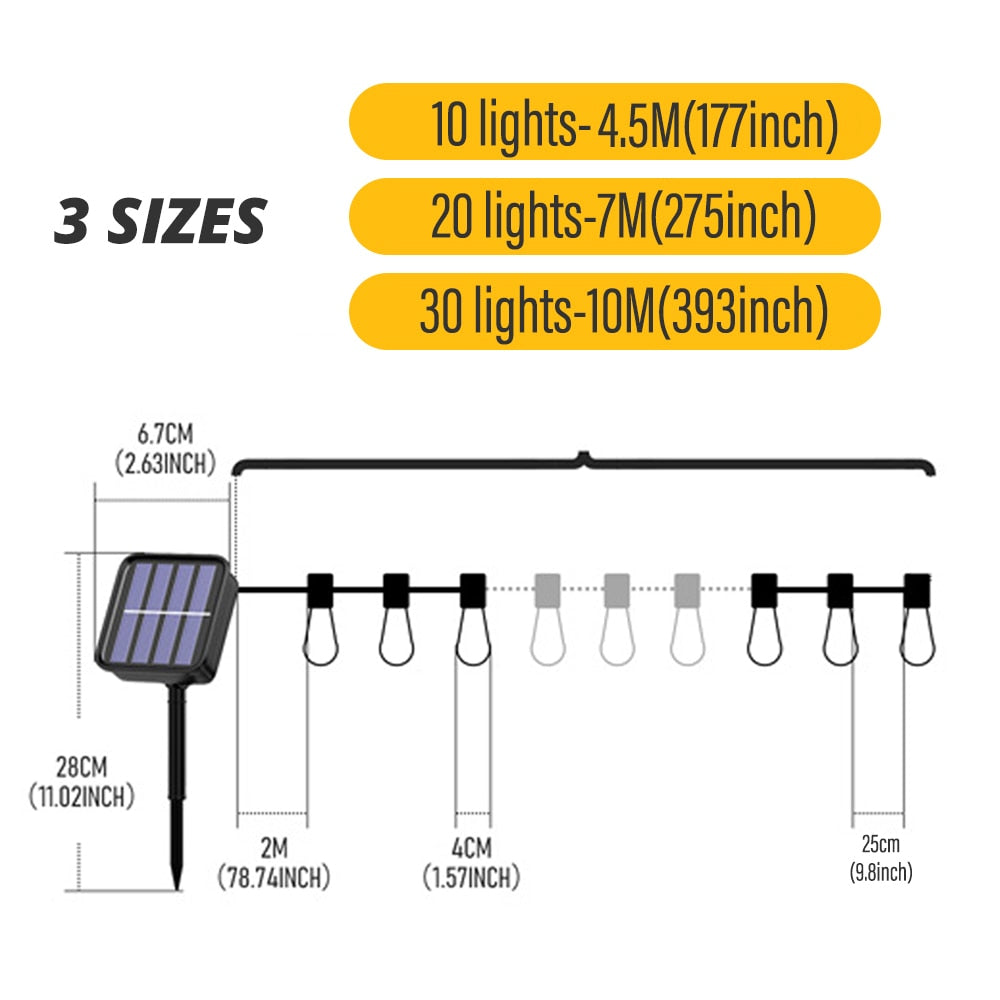 LED-Solar-Lichterketten