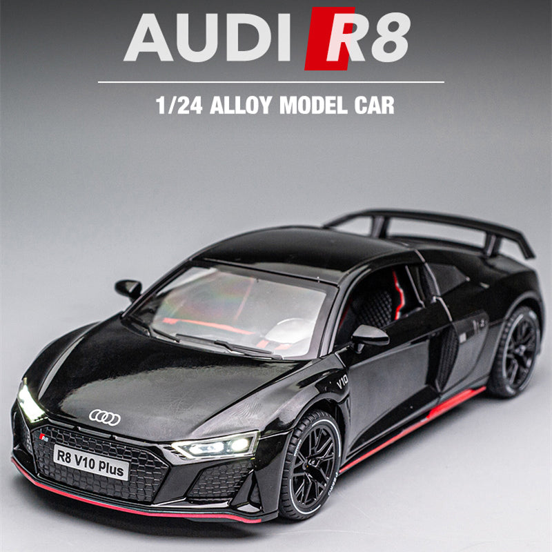 AUDI R8 Coupe V10 Plus Alu-Modellauto 1:24