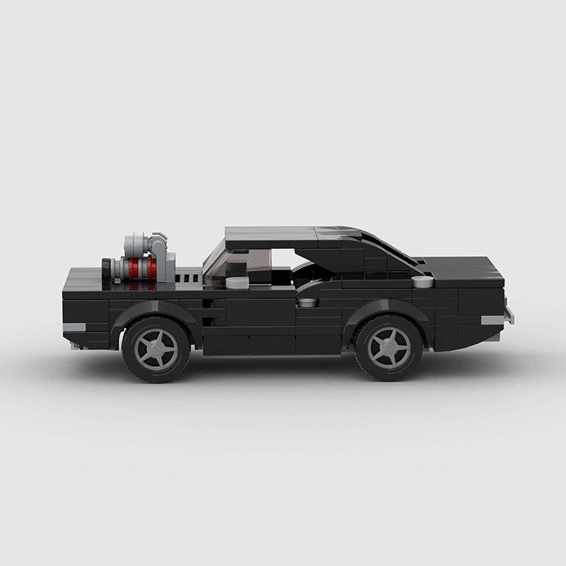 MOC Schwarze Lego-Modellautos