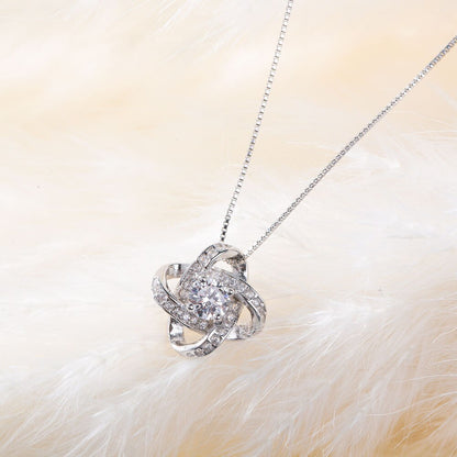 Crystal Flower Necklace