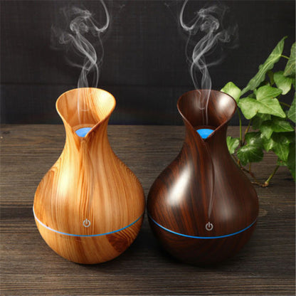 Wooden Vase Shape Humidifier